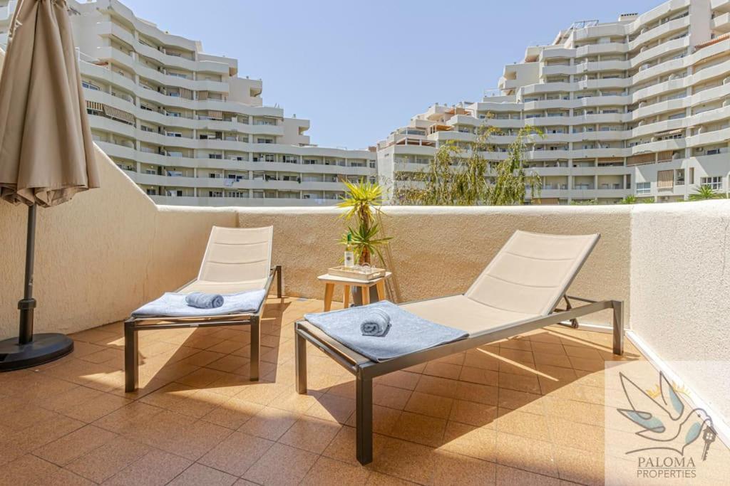 Wonderful Suite In Benal Beach Benalmadena Bagian luar foto